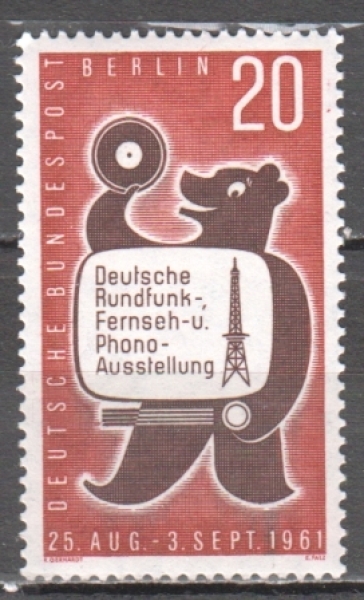 Západní Berlín 0217 ** - 1961